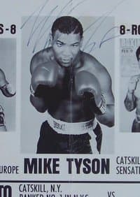 Poster de Mike Tyson vs. Hector Mercedes