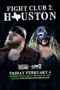 Poster de GCW: Fight Club 2 Houston