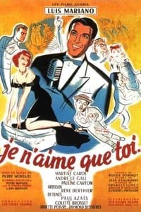 Poster de Je n'aime que toi