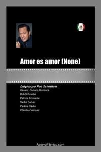 Poster de Amor es amor