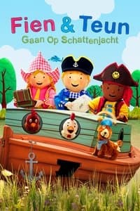 Poster de Fien & Teun gaan op schattenjacht
