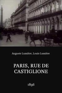 Poster de Paris, rue de Castiglione