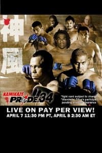 Poster de Pride 34: Kamikaze