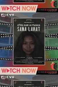 Poster de Kung Ikaw Ay Masaya, Sana Lahat