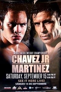 Julio Cesar Chavez Jr. vs. Sergio Martinez poster