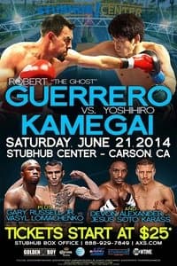Poster de Robert Guerrero vs. Yoshihiro Kamegai