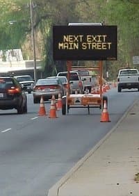 Poster de Next Exit, Main Street