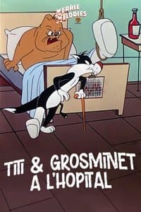 Poster de Titi et Grosminet à l'hôpital